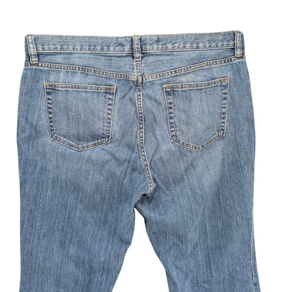 GAP Long and Lean Bootcut Jeans Womens Blue Stretch Denim Size 16 - Picture 4 of 11